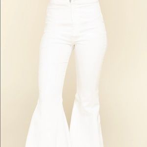 Free People Just Float on Flare Jeans